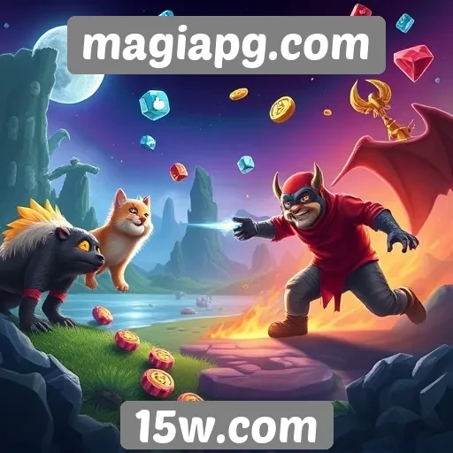Análise dos jogos disponíveis no magiapg.com