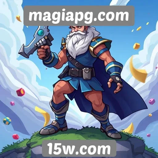 A diversidade de jogos disponíveis em magiapg.com
