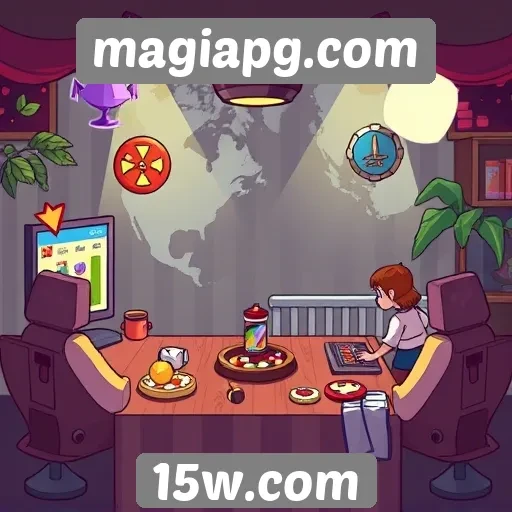 Experiência do usuário em magiapg.com